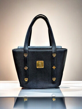MCM Vintage Leather Tote Bag